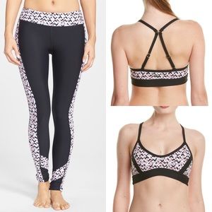 Trina Turk Recreation bra & leggings set